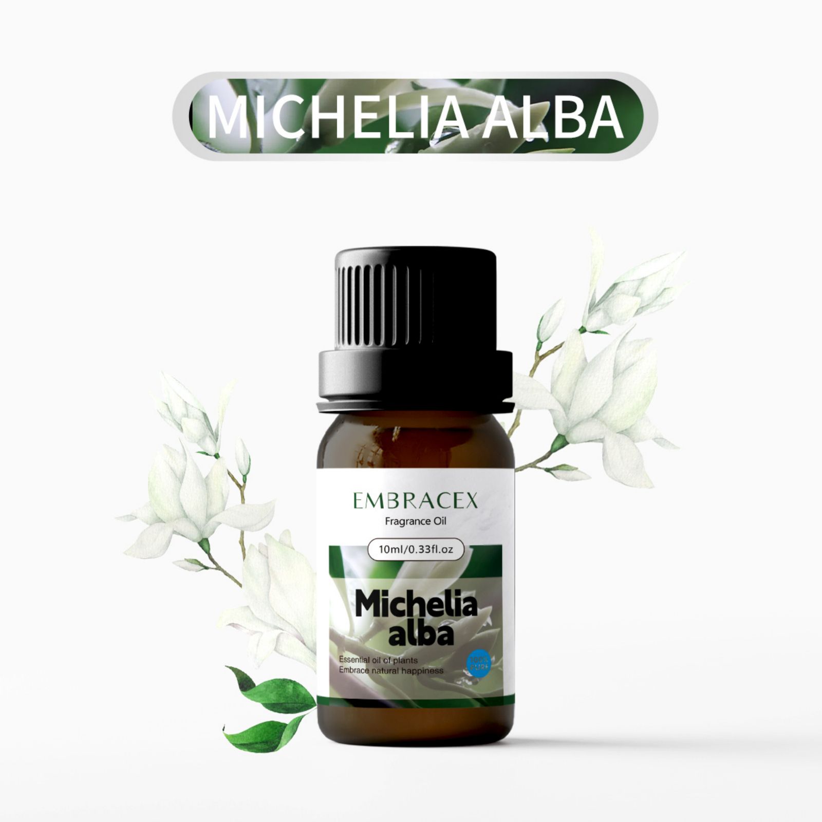 Candle Supplies Essential Oils - 10ml Michelia alba essential Oil Floral