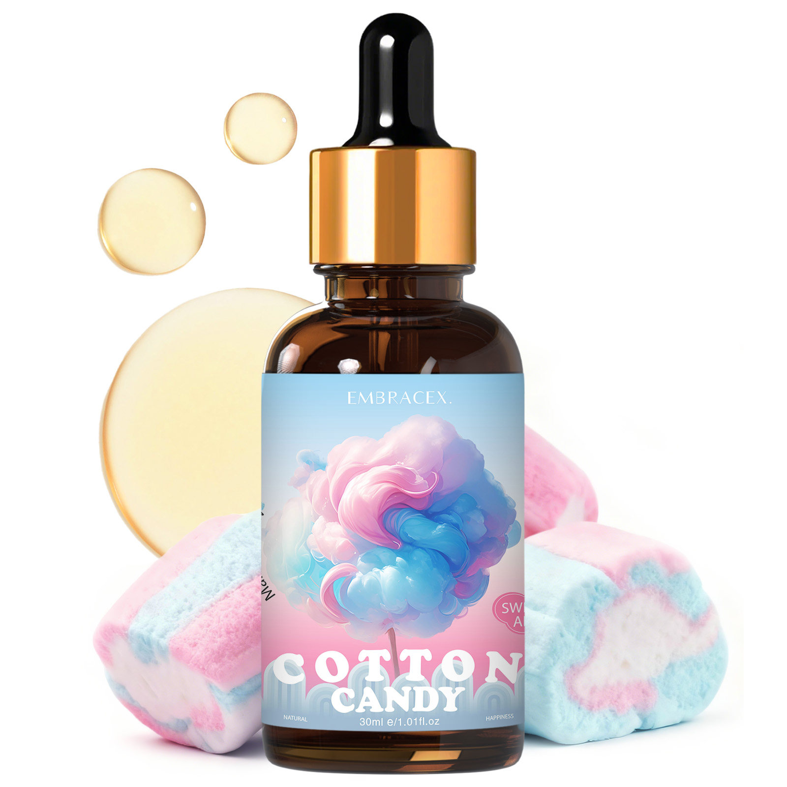 Candle Supplies Essential Oils - 30ml Cotton Candy Essential Oil Car
