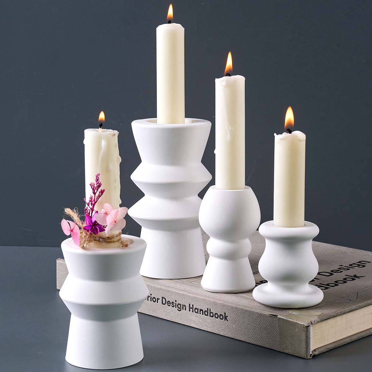 Candle Quotes - Nordic Candle Holder Silicone Mold DIY