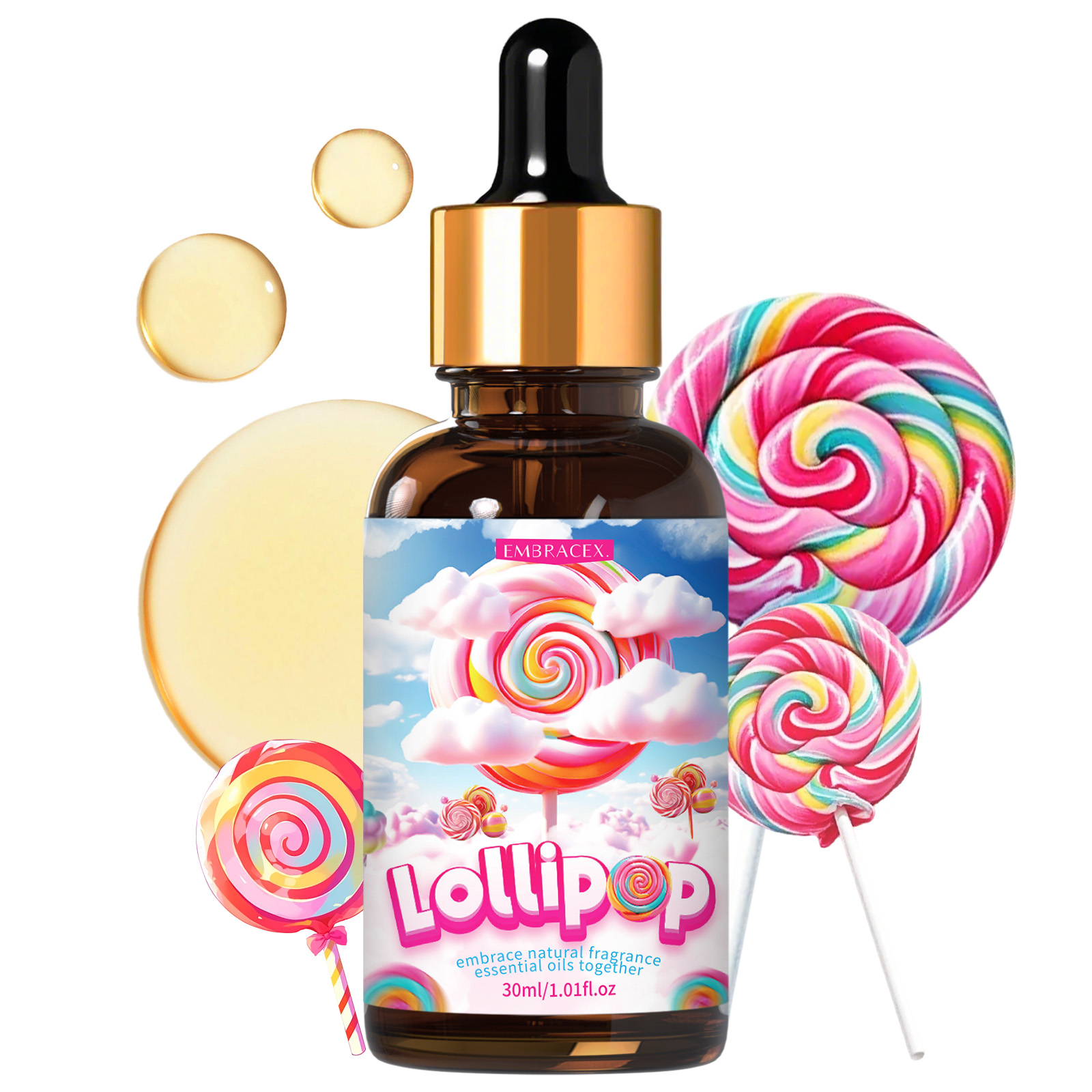 Candle Supplies Essential Oils - 30ml Lollipop Essential Oils Scent Car