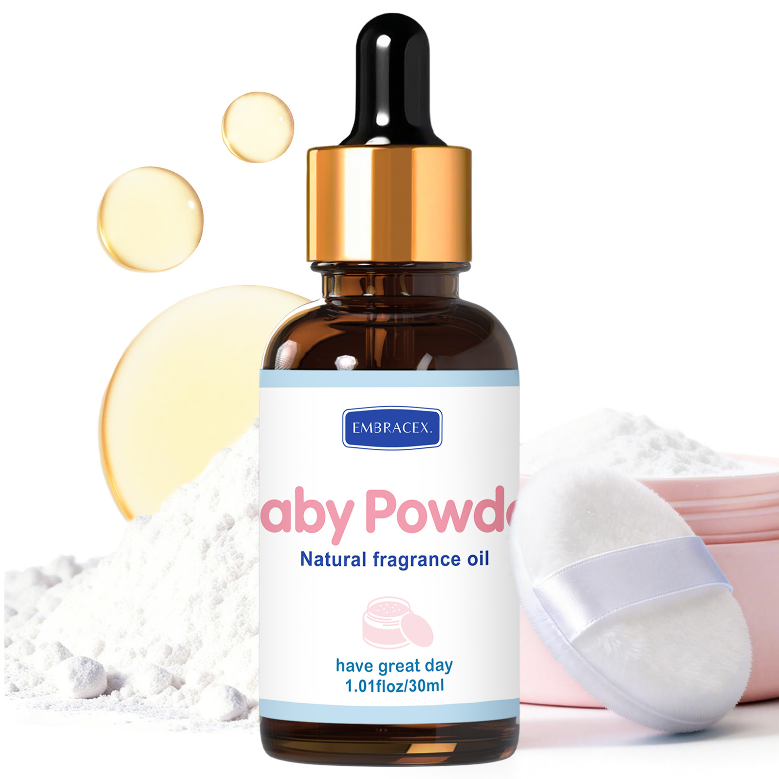 Candle Supplies Essential Oils - 30ml Baby Powder Essential Oil For