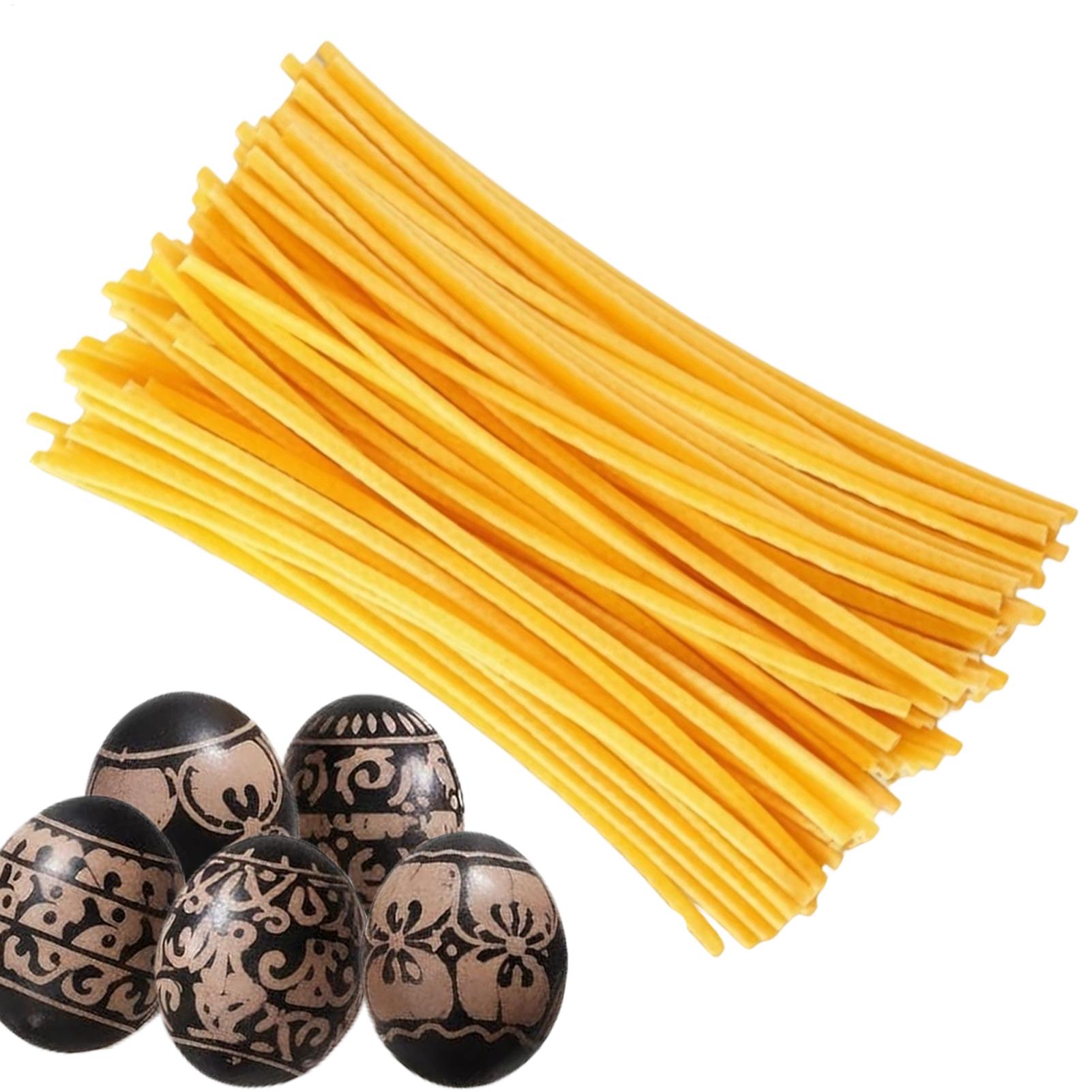 Candle Making Supplies Kit - Egg Decorating Beeswax Sticks 120pcs Easter