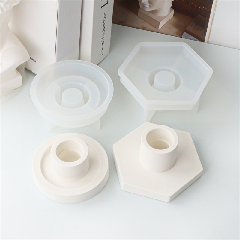 Candle Quotes - Round rod Candlestick Silicone Mold DIY