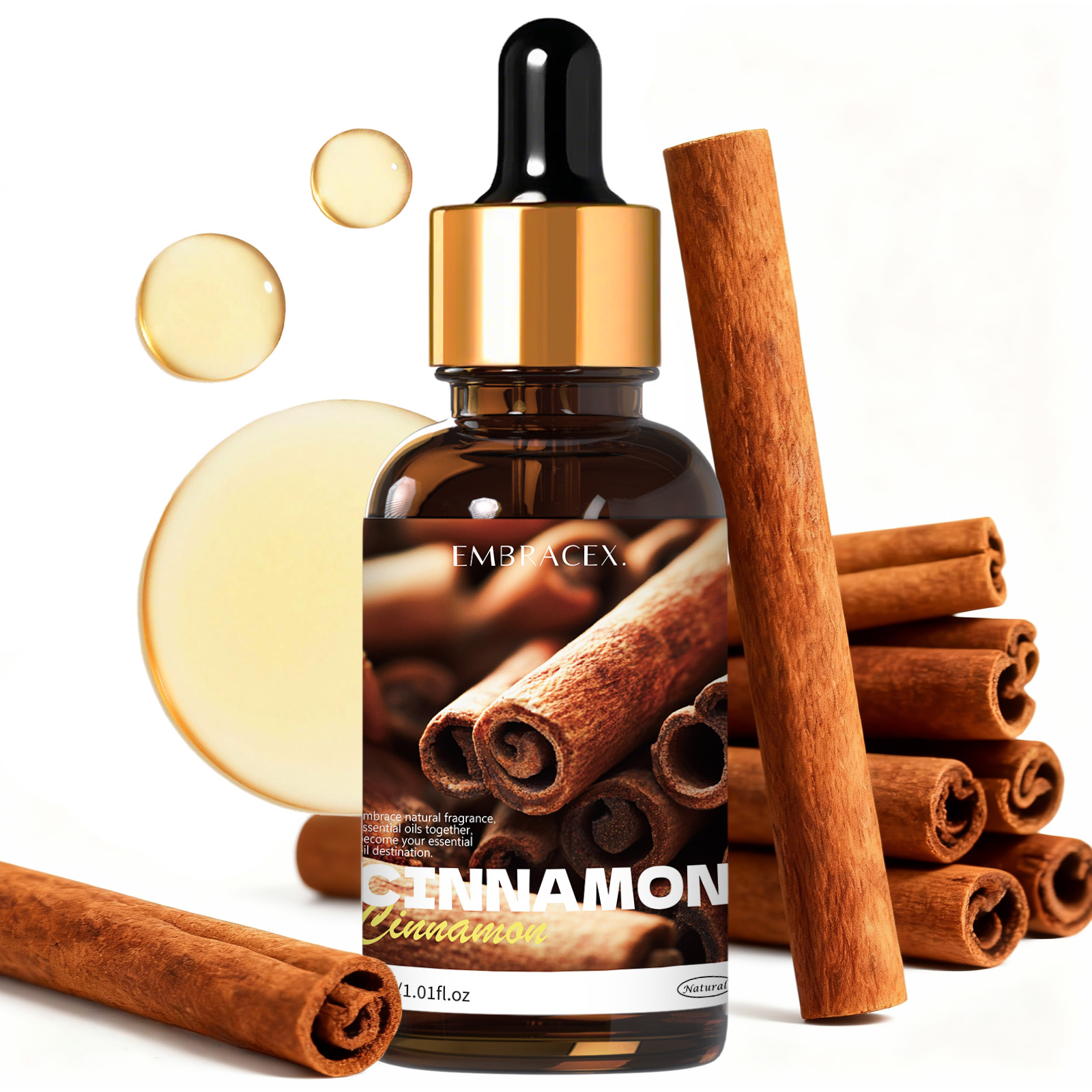 Candle Supplies Essential Oils - 30ml Cinnamon Plant Essential Oil Car