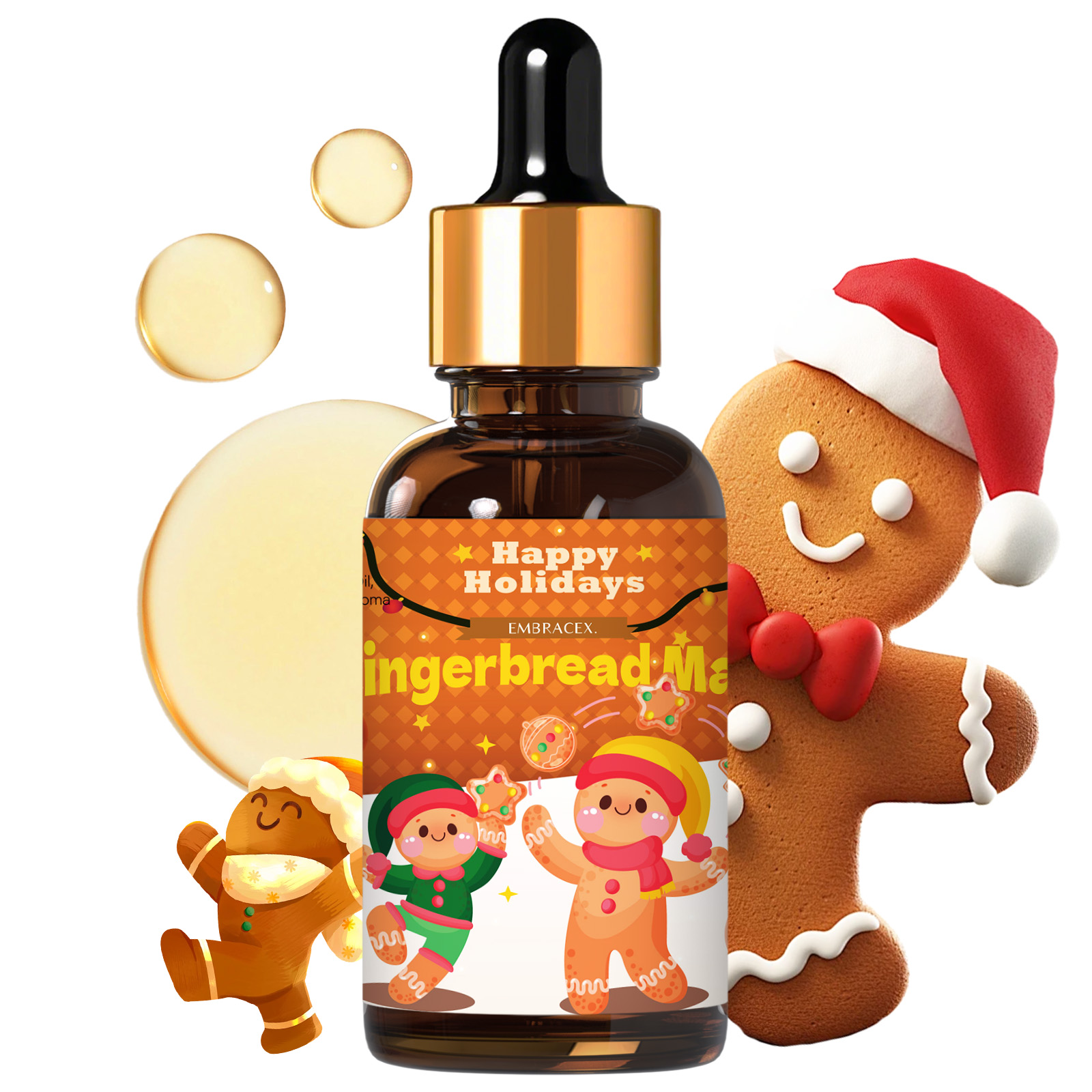 Candle Supplies Essential Oils - 30ml Gingerbread Man Essential Oil Car