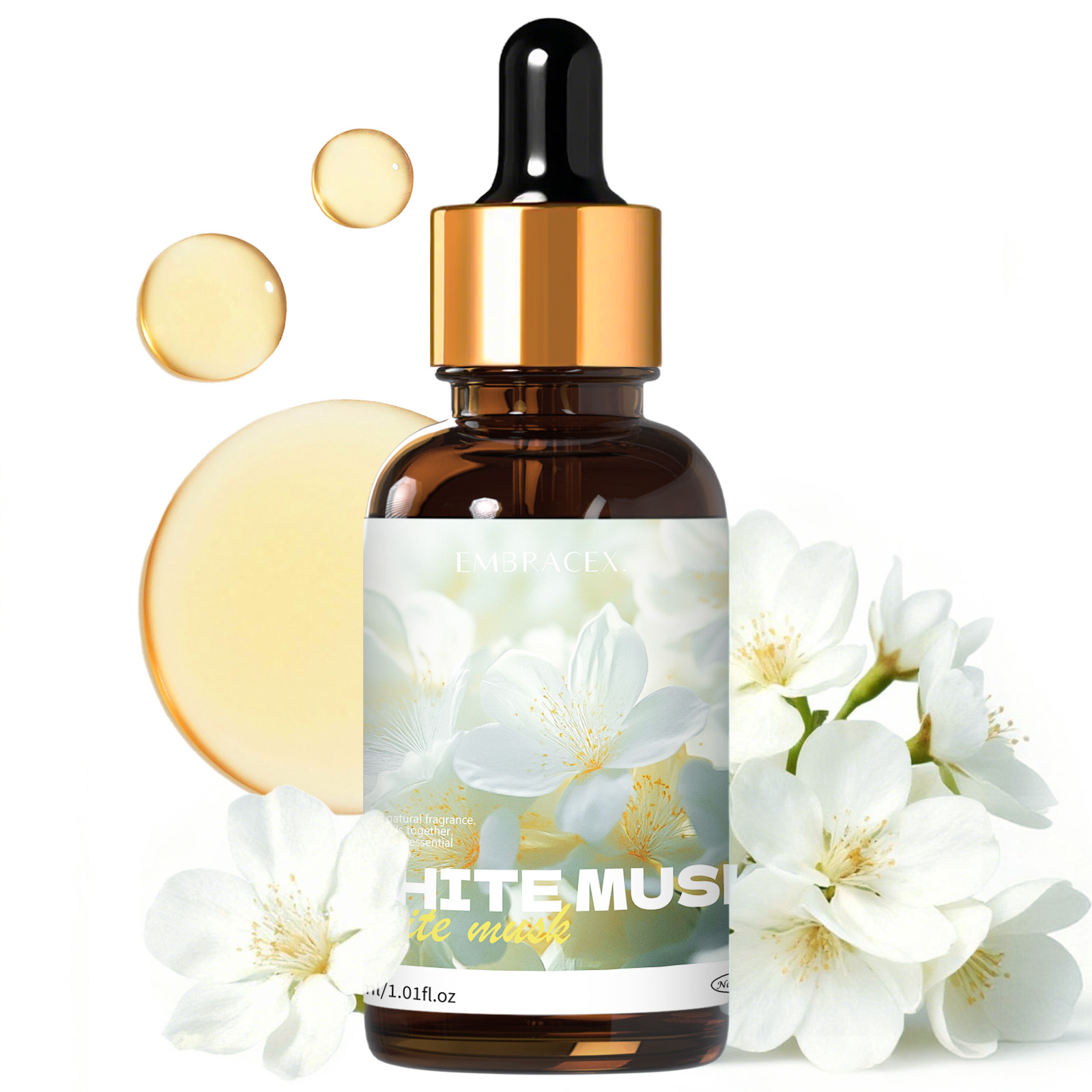 Candle Supplies Essential Oils - 30ml White Musk Essential Oil Car