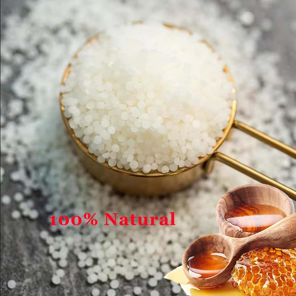 Candle Supplies Bulk - 100g White Beeswax Pure Natural Granular