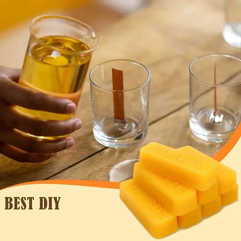 3/6pcs Pure Beeswax Blocks, Hi - Candle Supplies Bulk 评论和价格