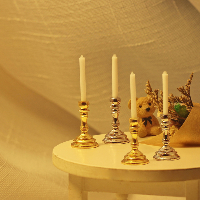 1Pair 1/12 Doll House Miniatur - Candle Quotes 评论和价格