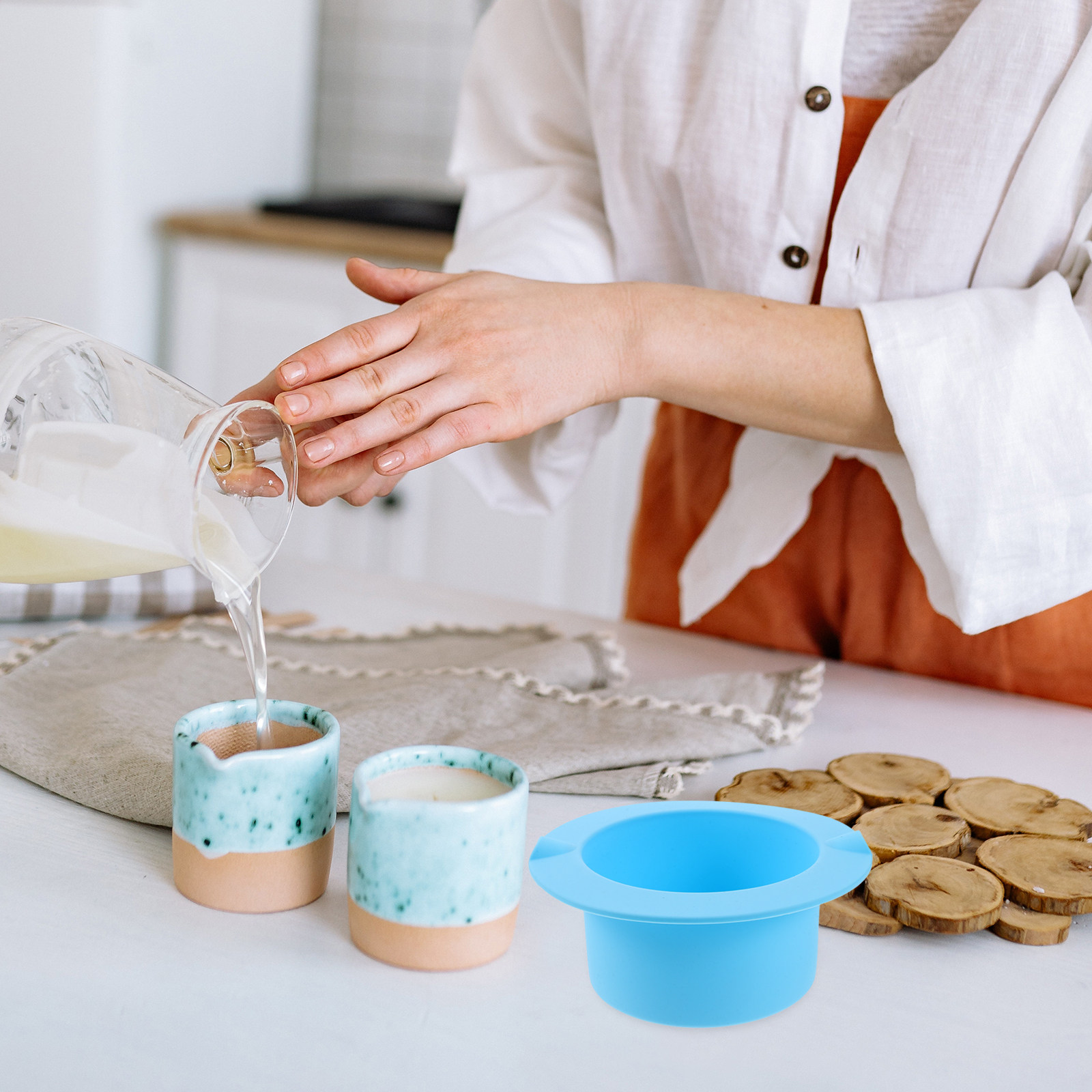 Silicone Wax Melting Bowl High - Wax Melting Pot 评论和价格