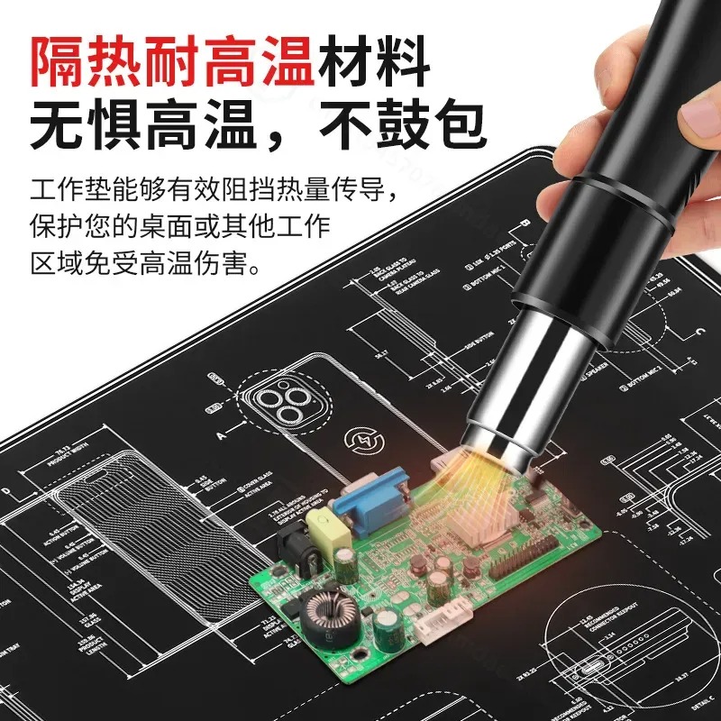Heat Resistant Silicone Repair - Heat Resistant Mat 评论和价格