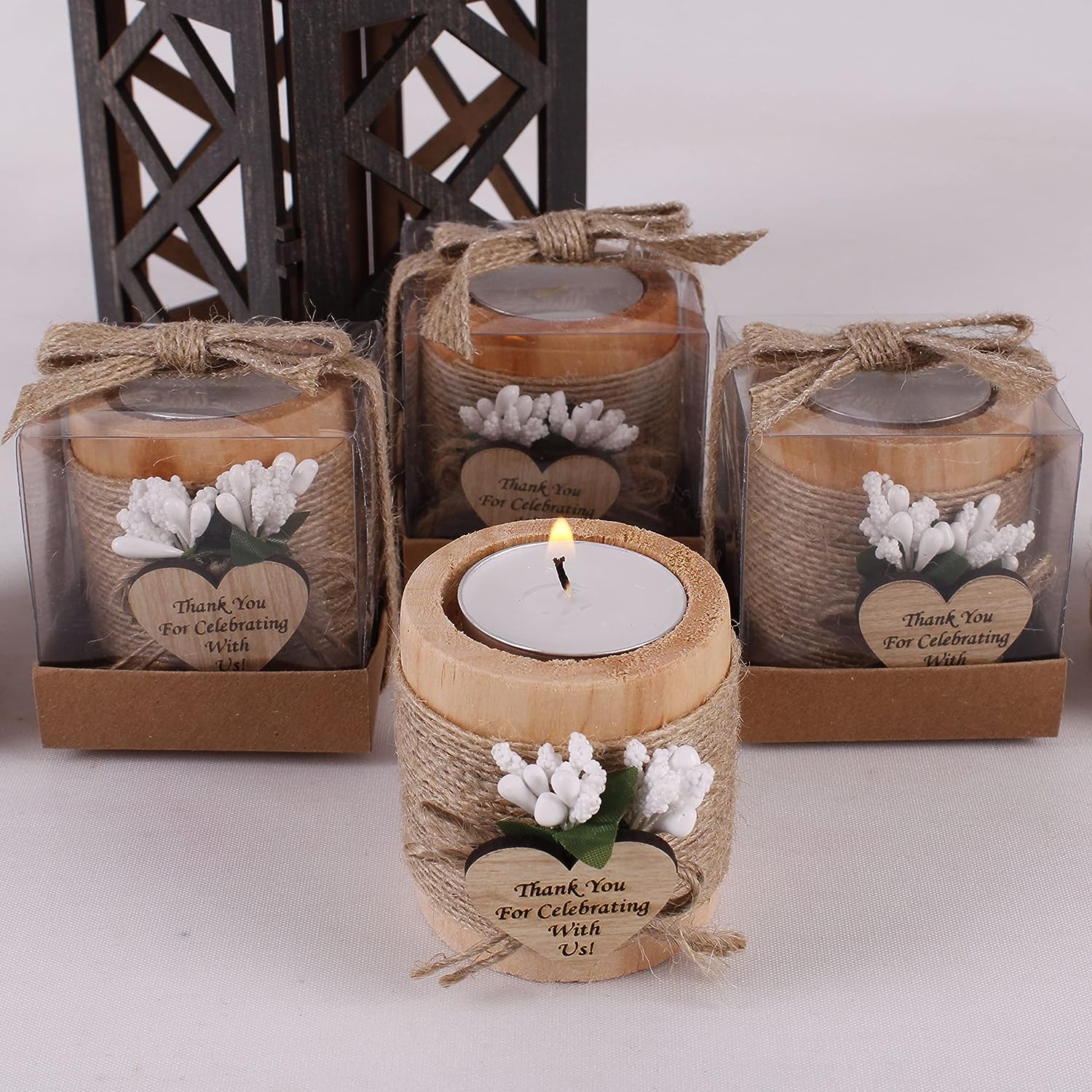 6/12/24PCS Guest Gift Candle f - Candle Quotes 评论和价格