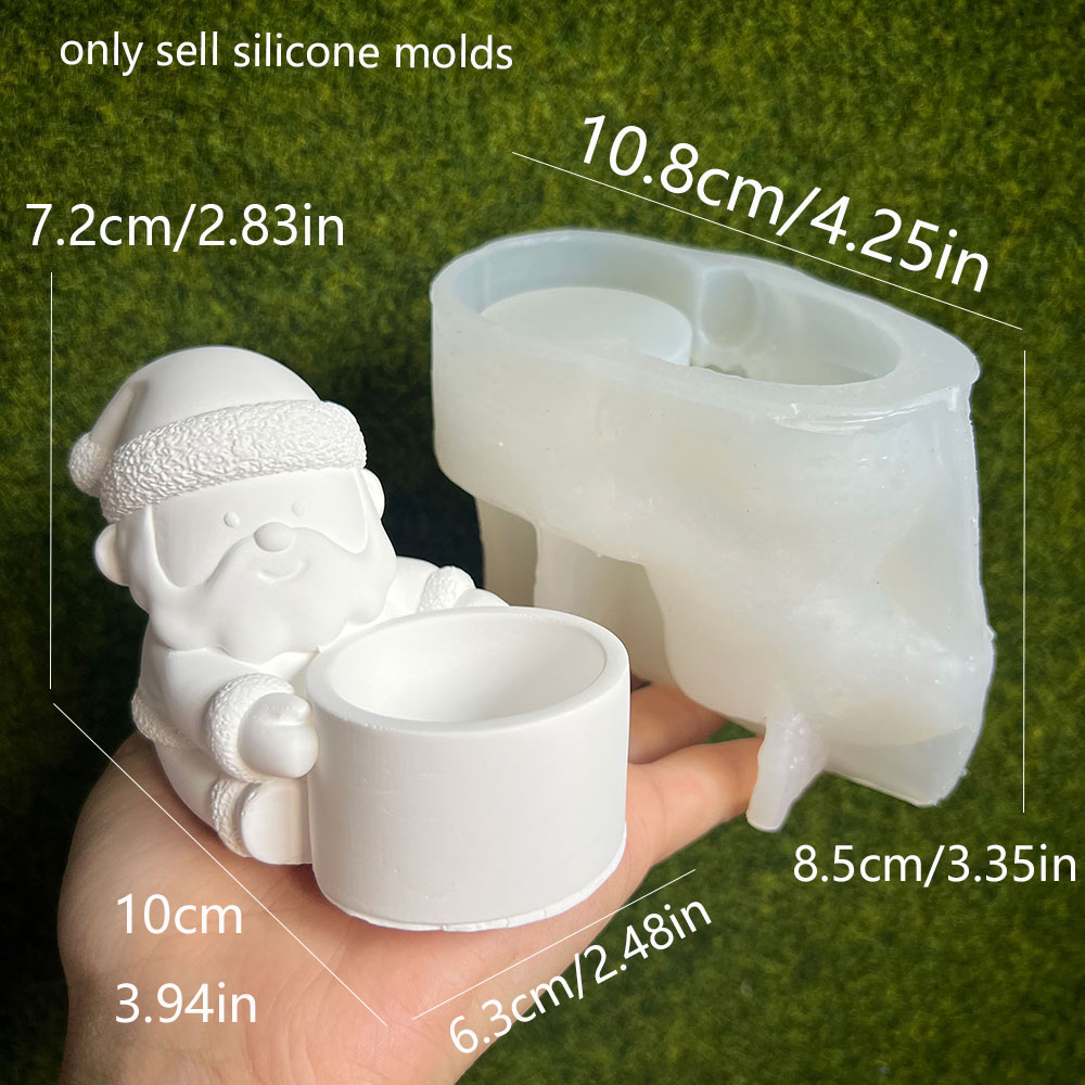 DIY Santa Claus Candlestick Si - Candle Quotes 评论和价格