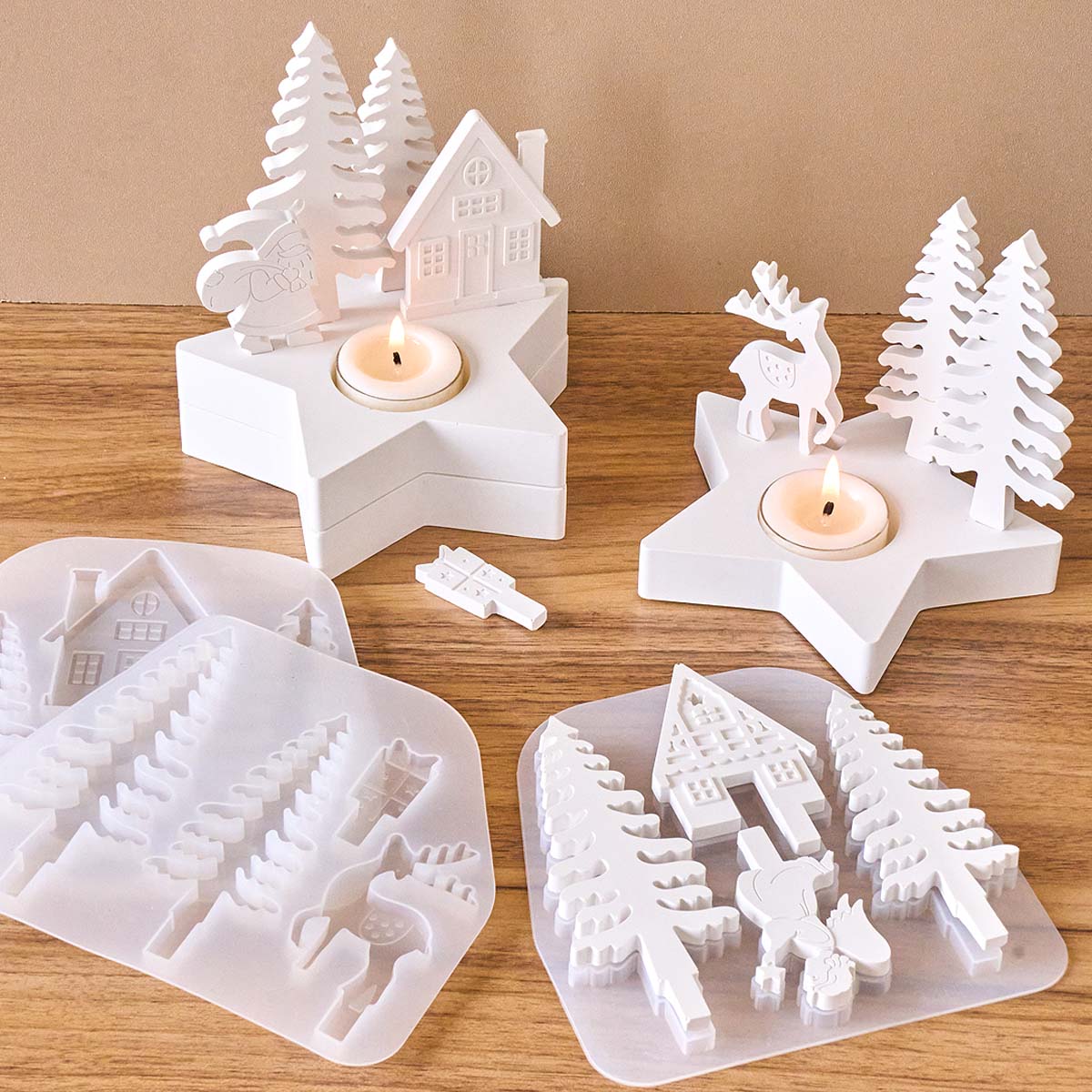 Christmas Decor Star Candle Ho - Candle Quotes 评论和价格
