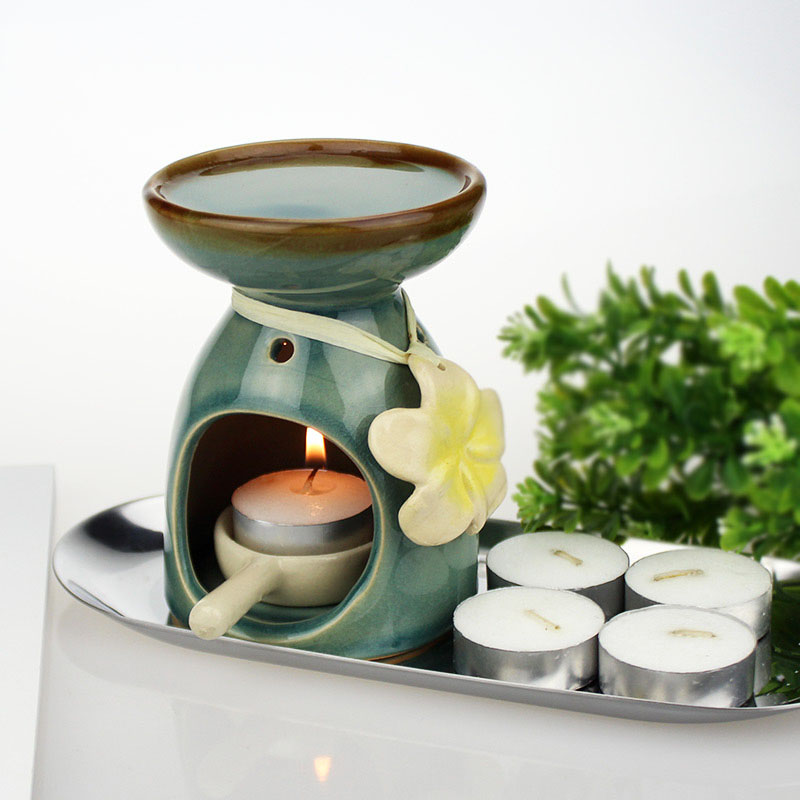 Ceramic Essential Oil Burner w - Candle Supplies Essential Oils 评论和价格