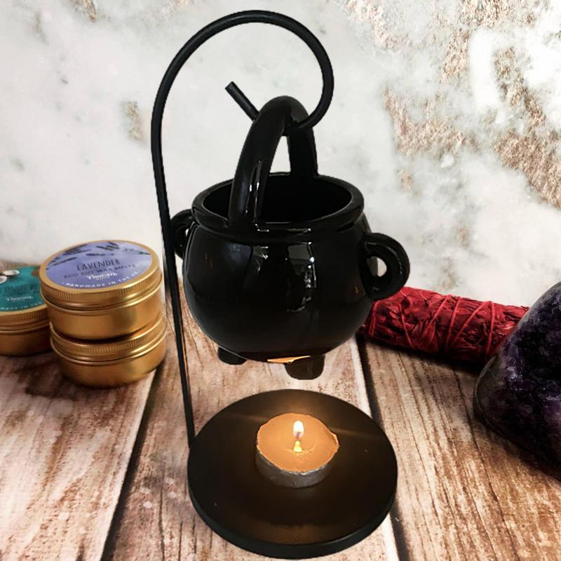 Hanging Cauldron Wax Burner Wi - Candle Supplies Essential Oils 评论和价格