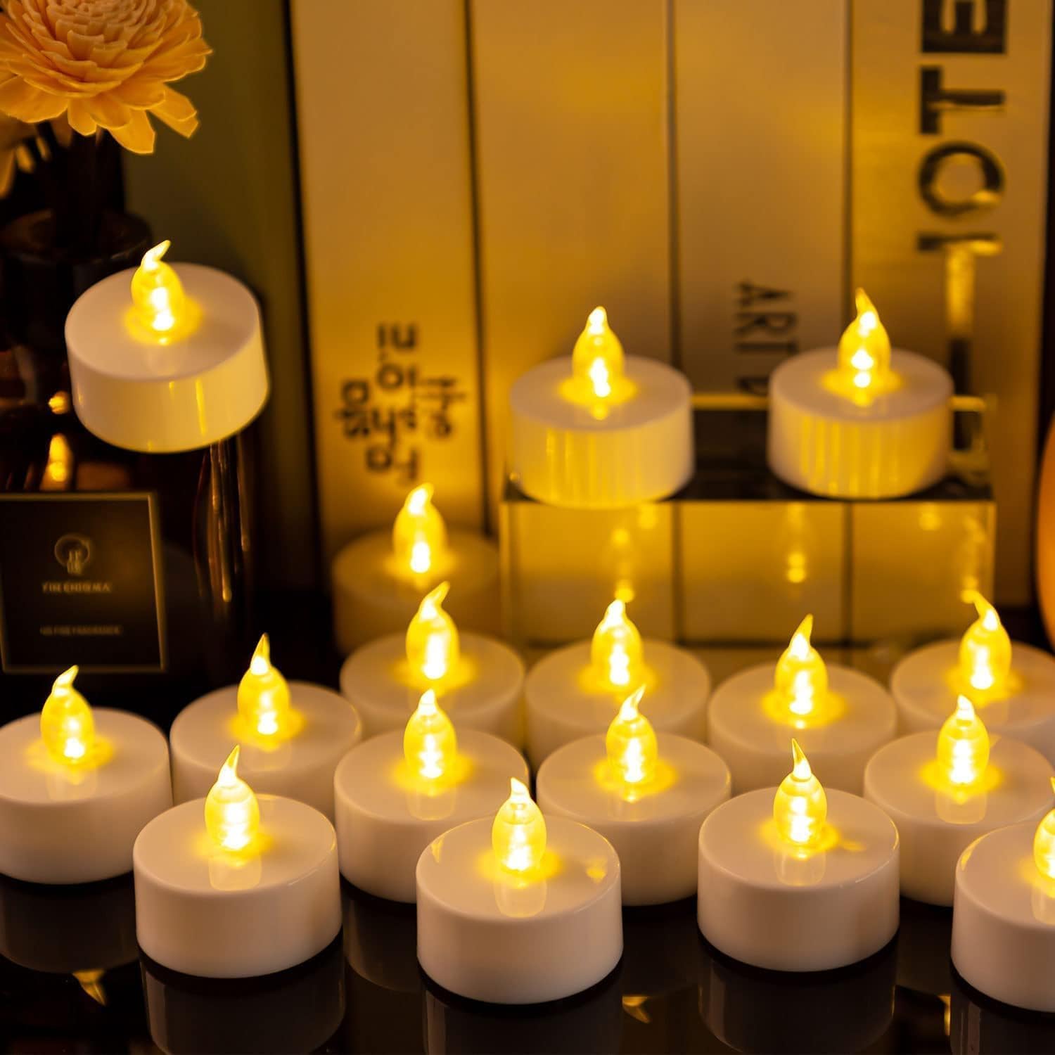 Battery Powered Flameless LED  - Candle Quotes 评论和价格
