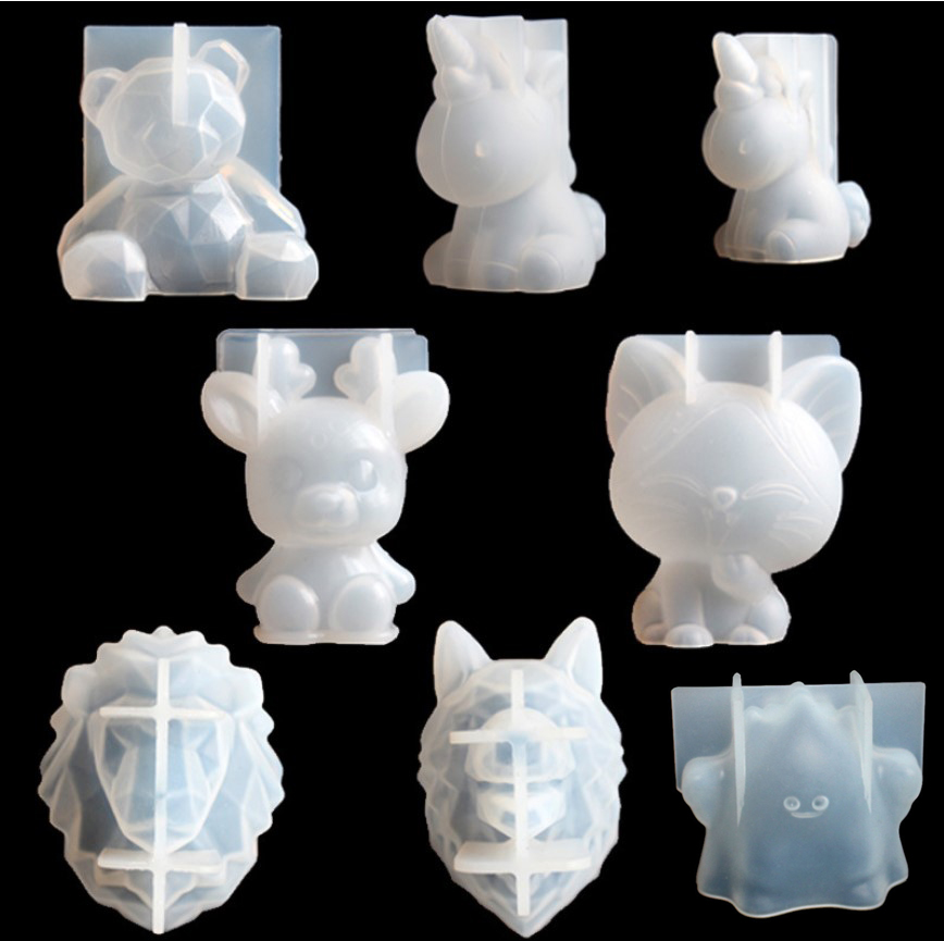 Transparent Unicorn Silicone E - Candle Making Supplies Kit 评论和价格