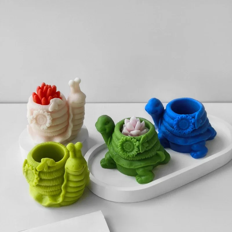 Turtle Snail Candlestick Silic - Candle Quotes 评论和价格