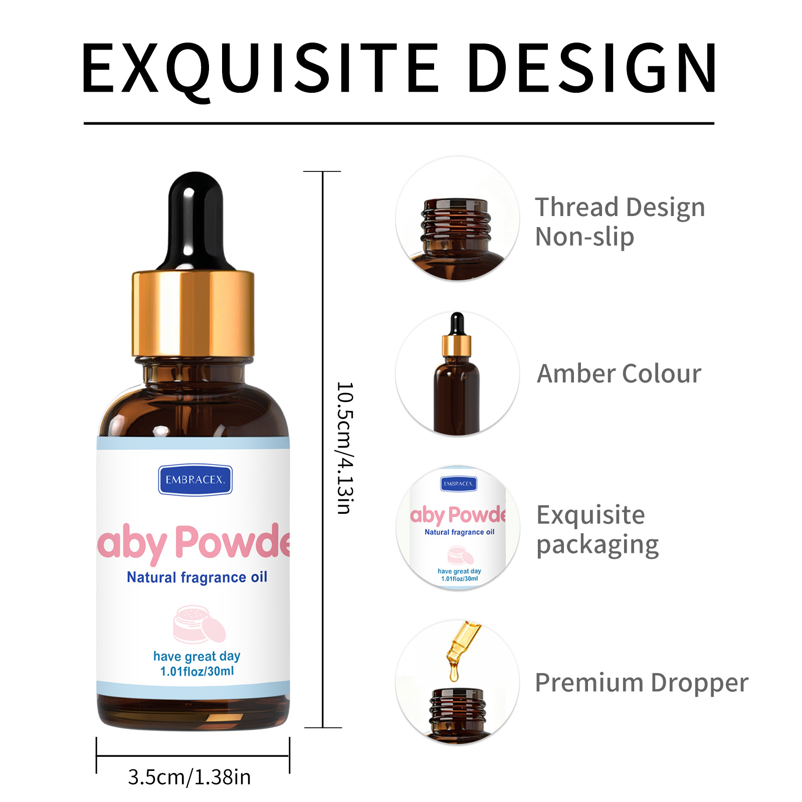 30ml Baby Powder Essential Oil - Candle Supplies Essential Oils 评论和价格
