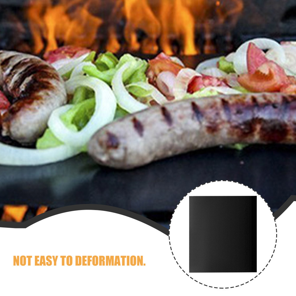 3Pcs Grill Mats Non Stick Reus - Heat Resistant Mat 评论和价格
