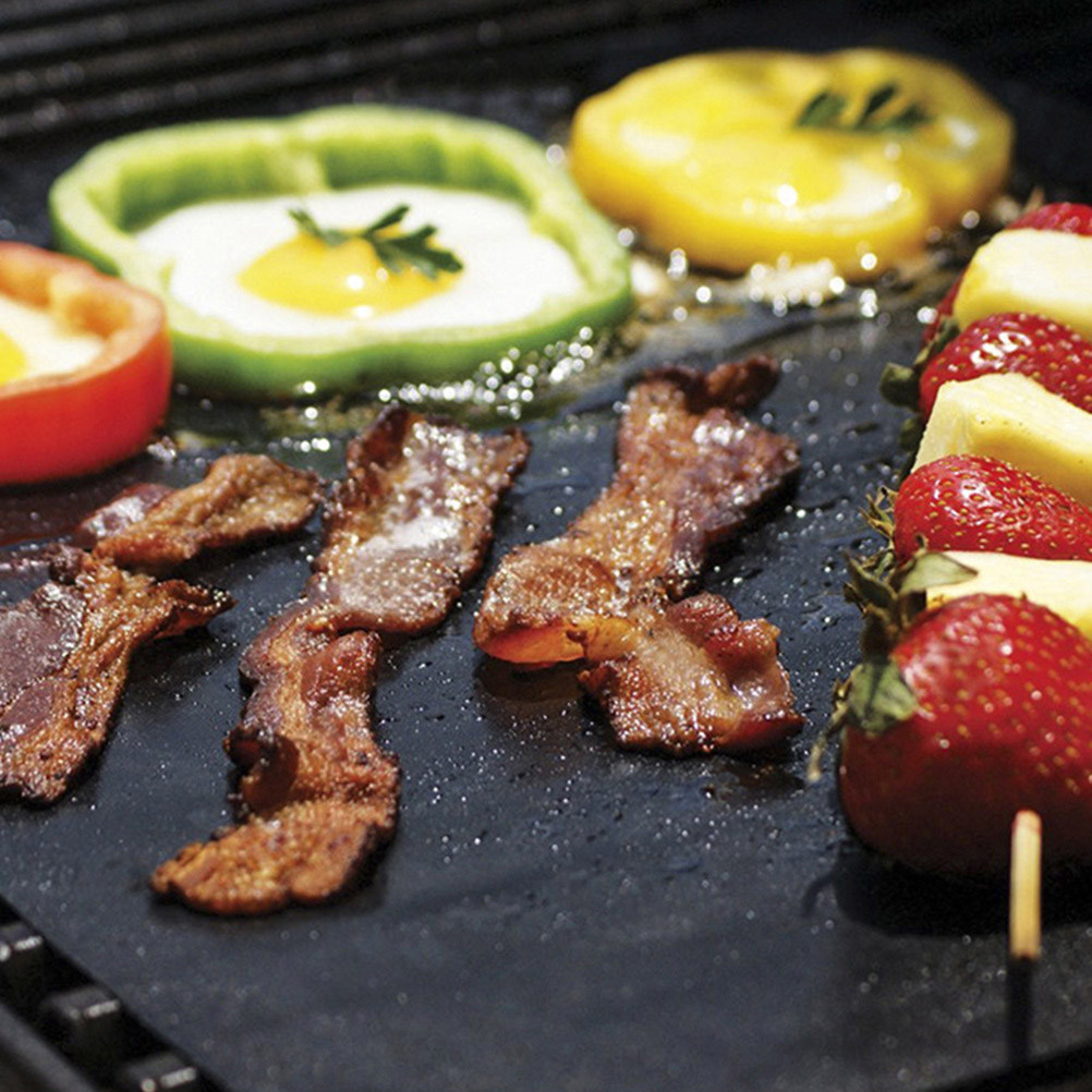 3Pcs Grill Mats Non Stick Reus - Heat Resistant Mat 评论和价格