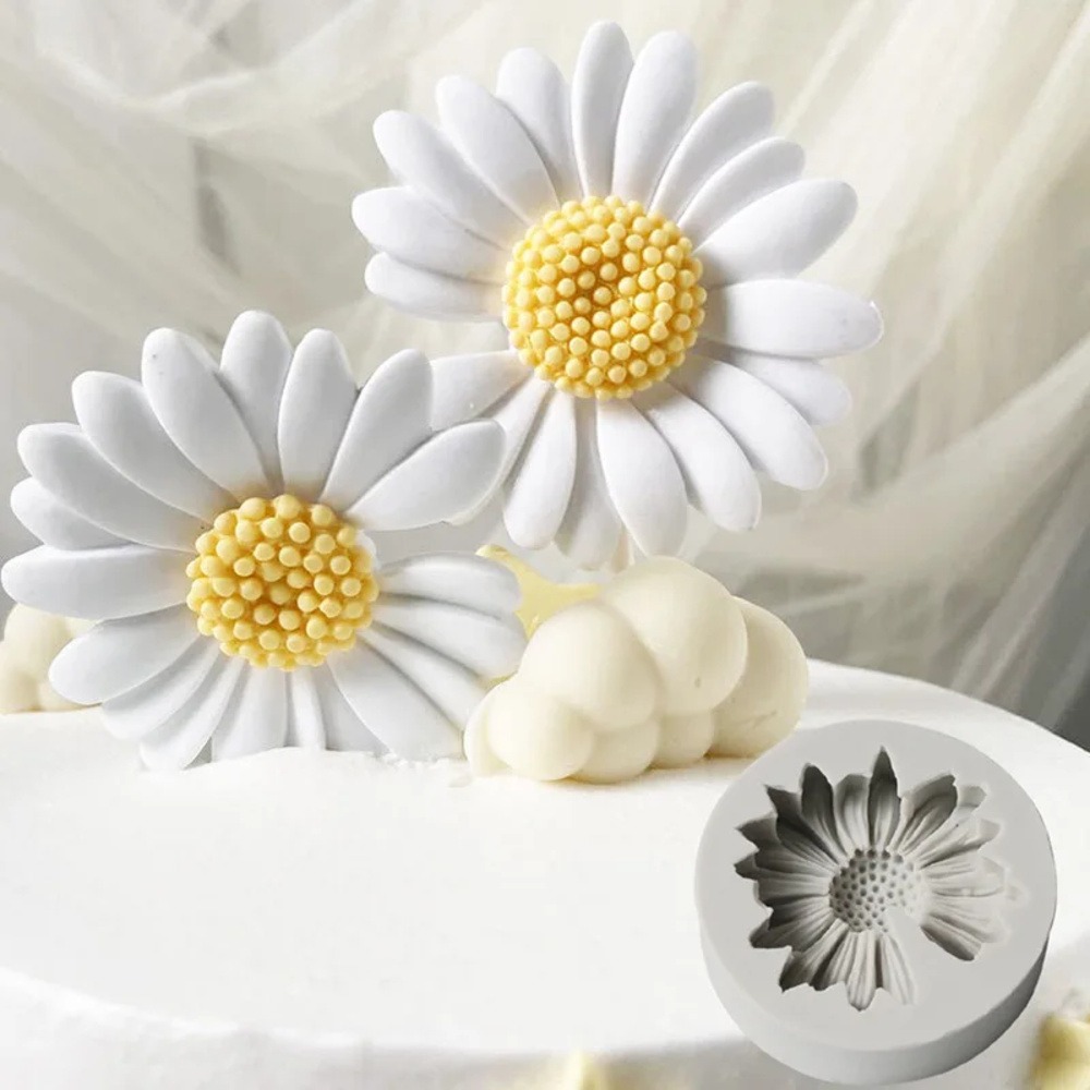 3D Daisy Flower Mold Sun Flowe - Candle Making Supplies Kit 评论和价格