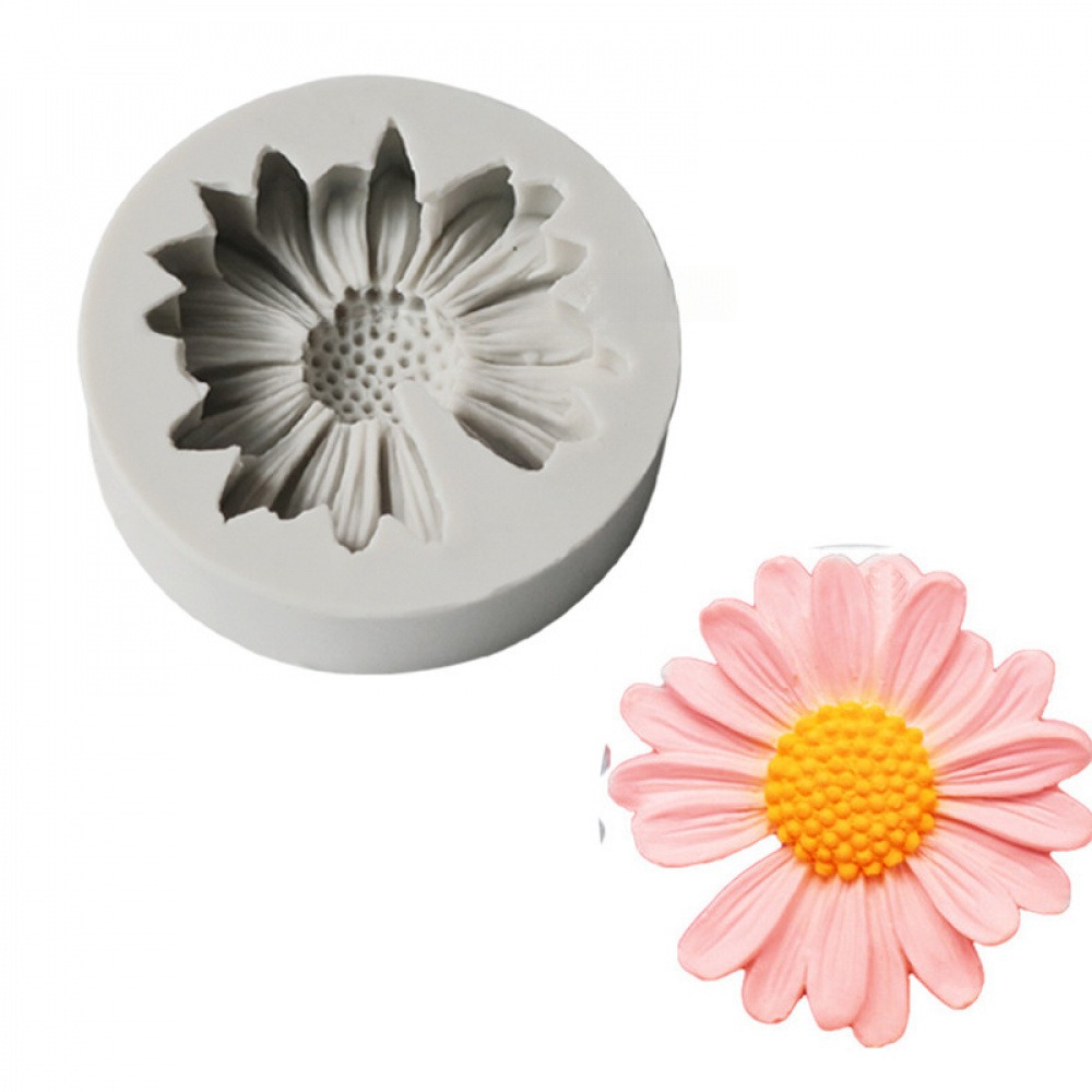 3D Daisy Flower Mold Sun Flowe - Candle Making Supplies Kit 评论和价格