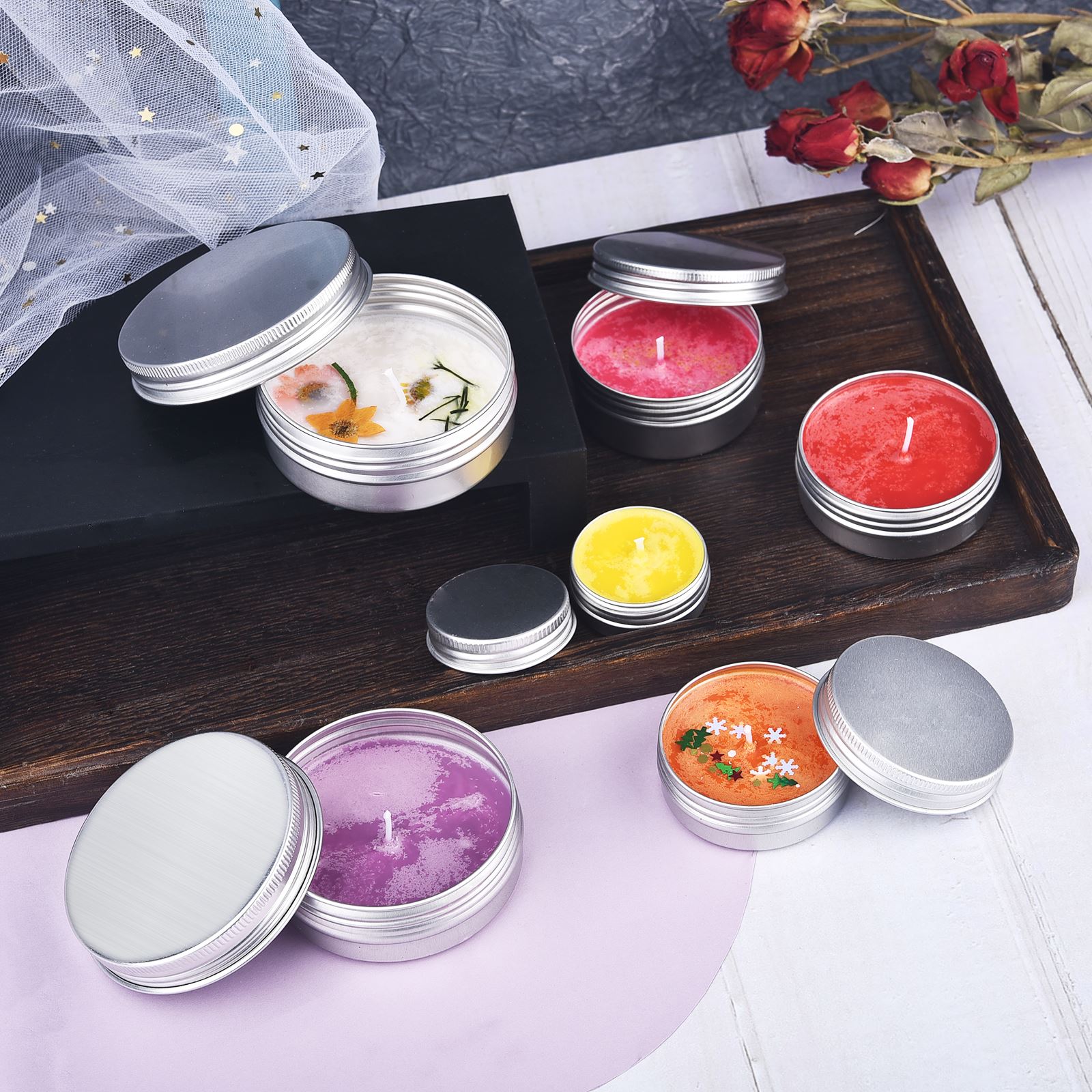 2g Dye Colors Of Wax Candle Wa - Candle Making Supplies Kit 评论和价格