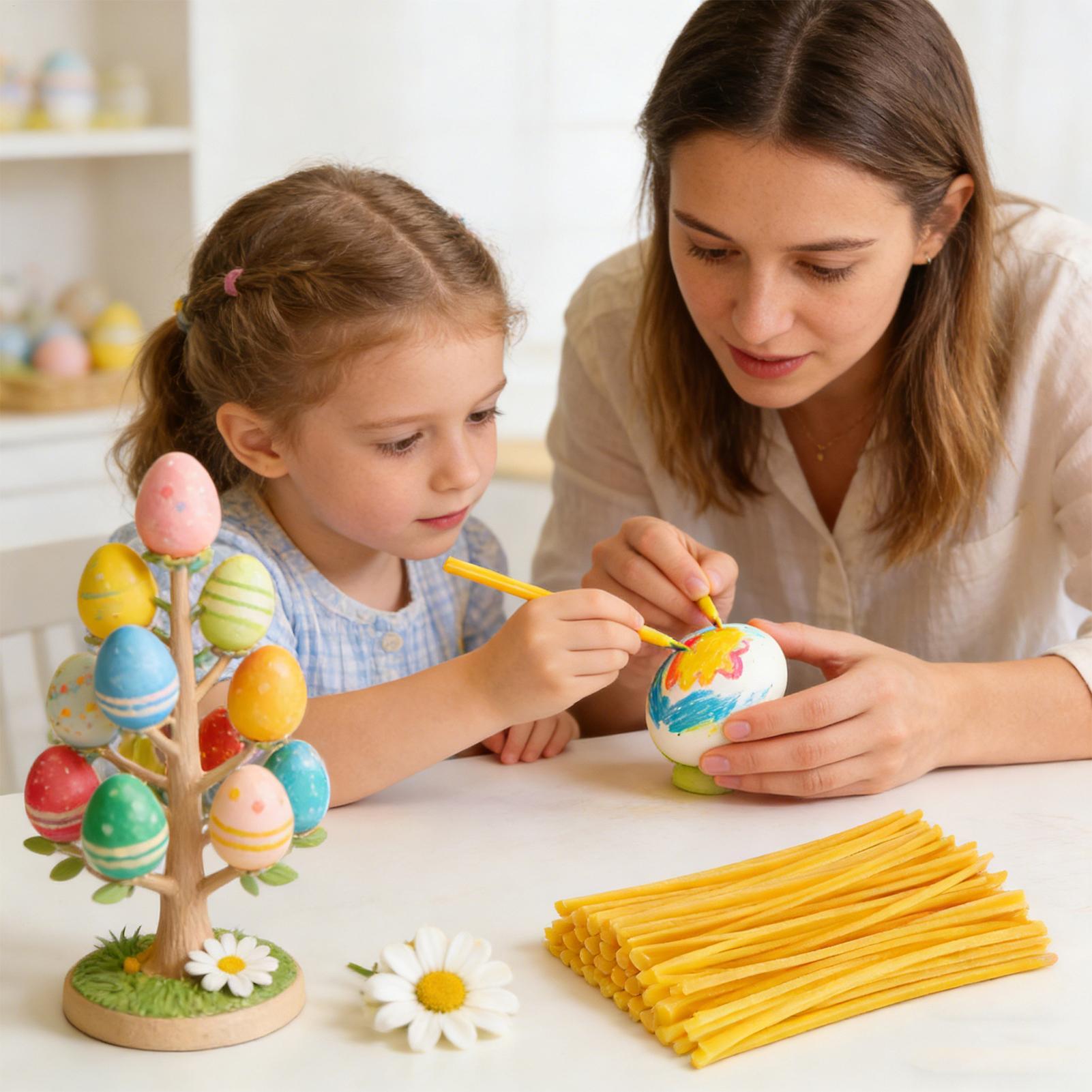 Egg Decorating Beeswax Sticks  - Candle Making Supplies Kit 评论和价格