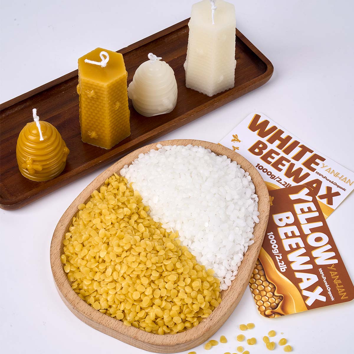 1000g Pure Natural Granular Wh - Candle Supplies Bulk 评论和价格