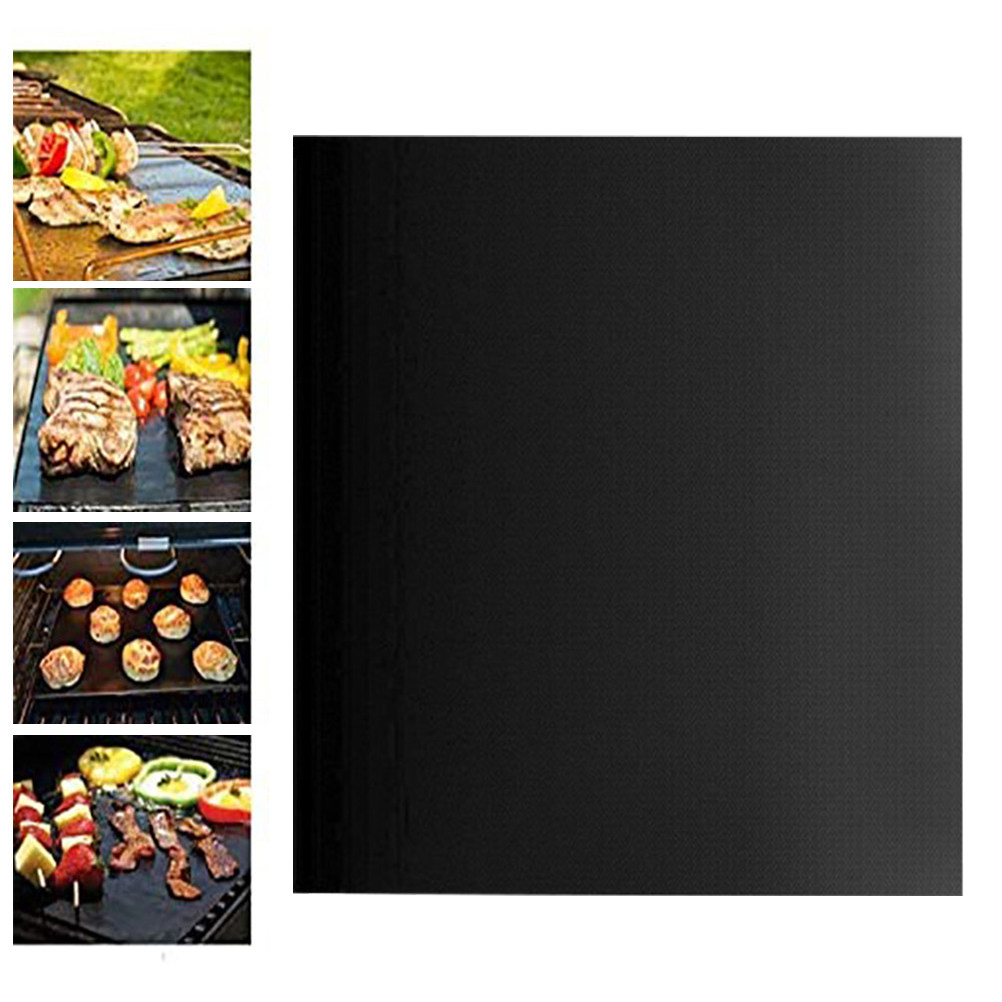 3Pcs Nonstick Bbq Mats Tpfe He - Heat Resistant Mat 评论和价格