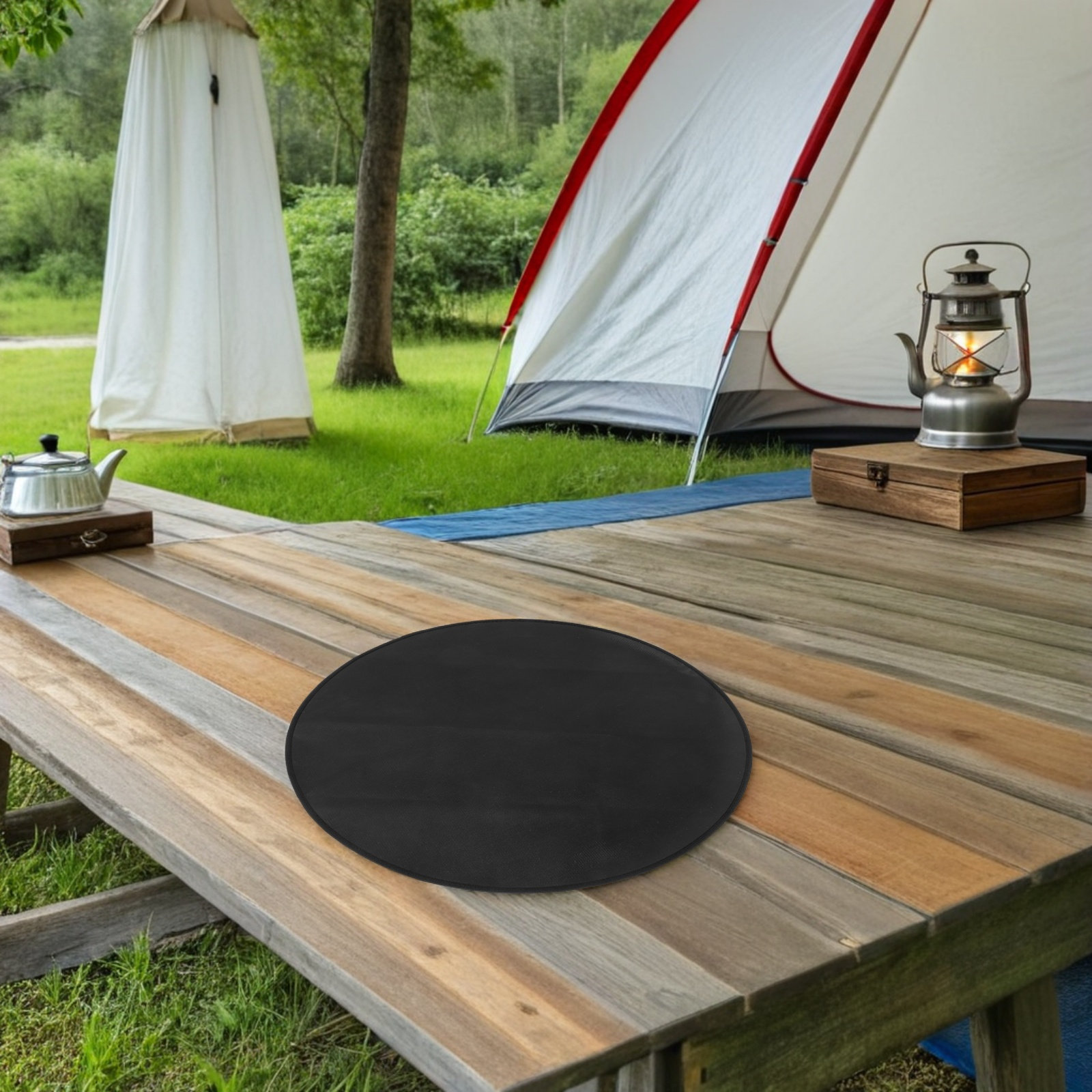 24 Inch Round Heat Resistant F - Heat Resistant Mat 评论和价格