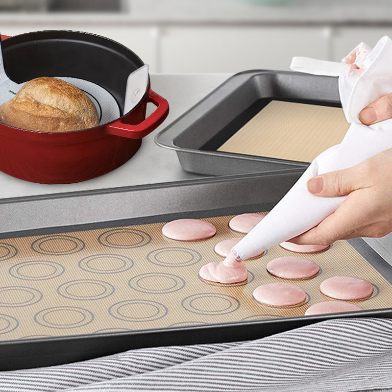 1Pc 42x29.5cm Silicone Baking  - Heat Resistant Mat 评论和价格