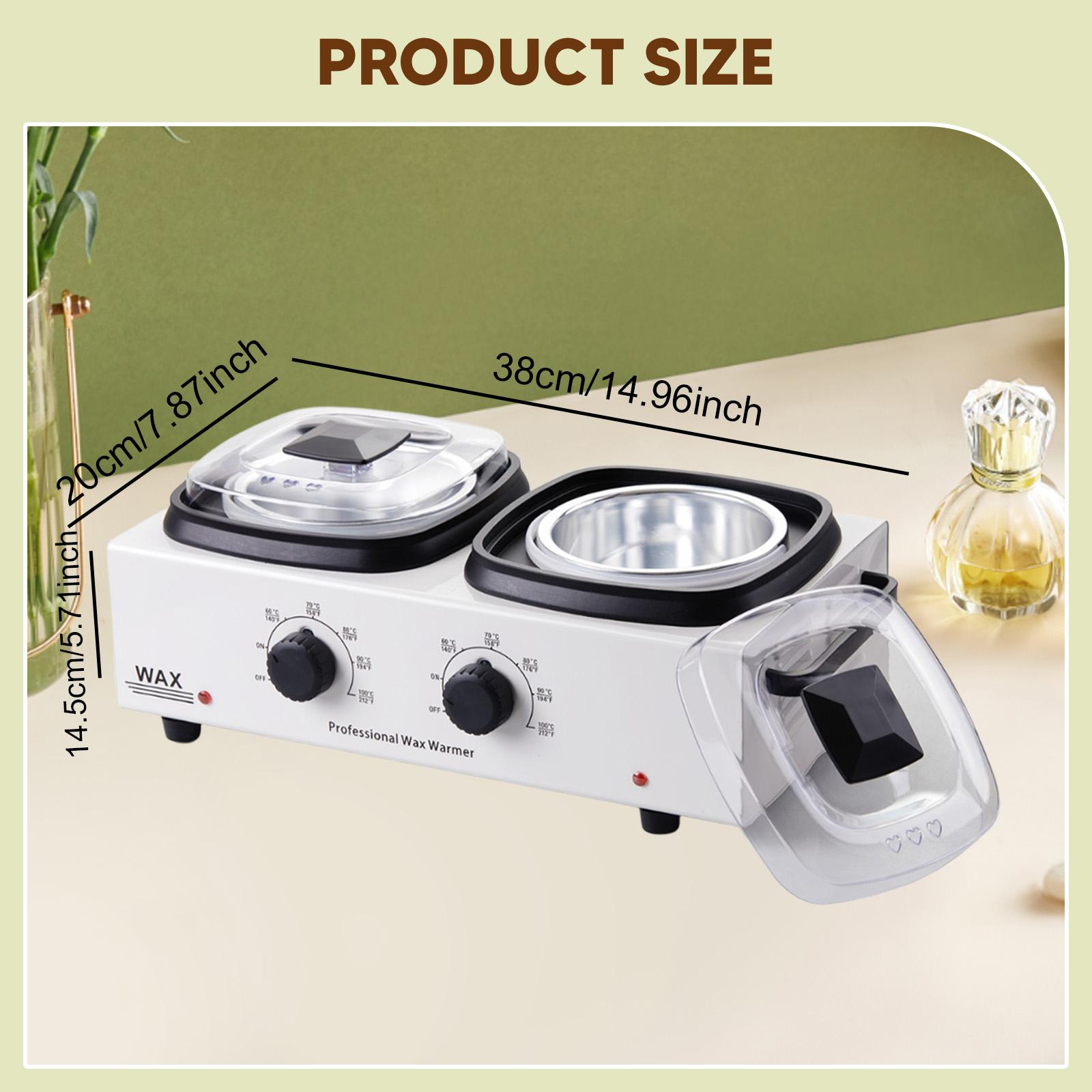 Hot Wax Depilatory Kit Compact - Wax Melting Pot 评论和价格