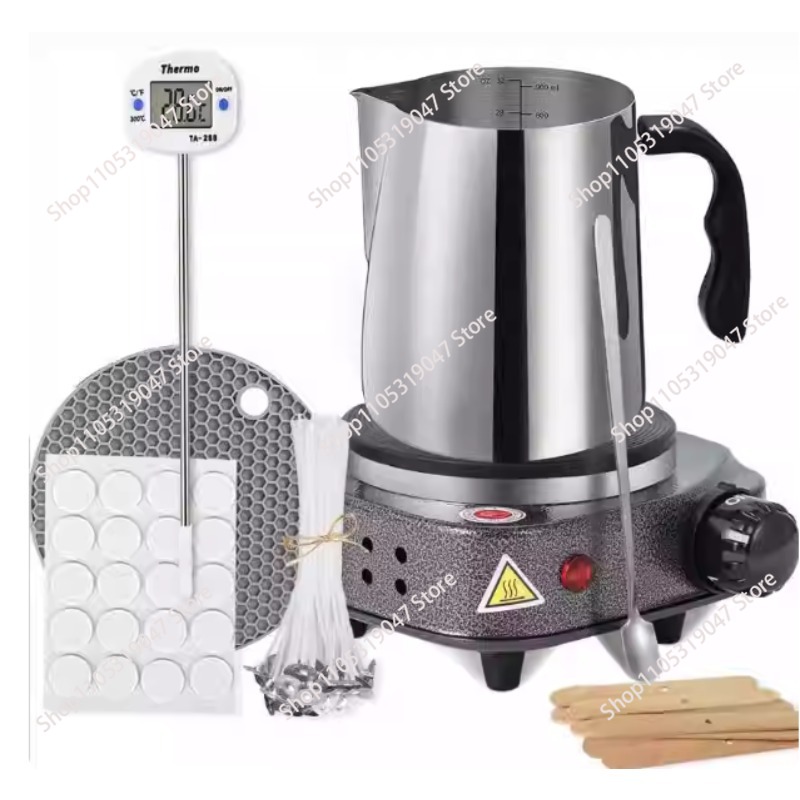 Full Candle Making Set: Hot Pl - Wax Melting Pot 评论和价格