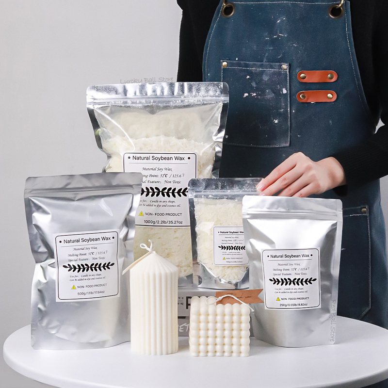 2026 500g/1kg Natural Soy Wax  - Candle Supplies Bulk 评论和价格
